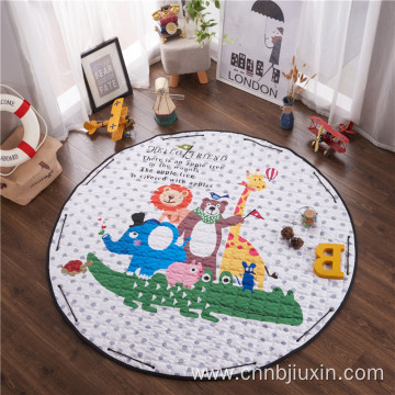 Baby Toy Storage Bag Play Mat for Kids